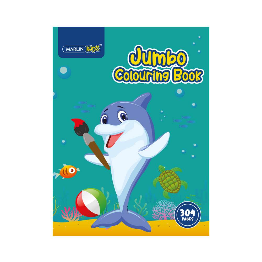 Marlin Jumbo Colouring Book 304 Pages