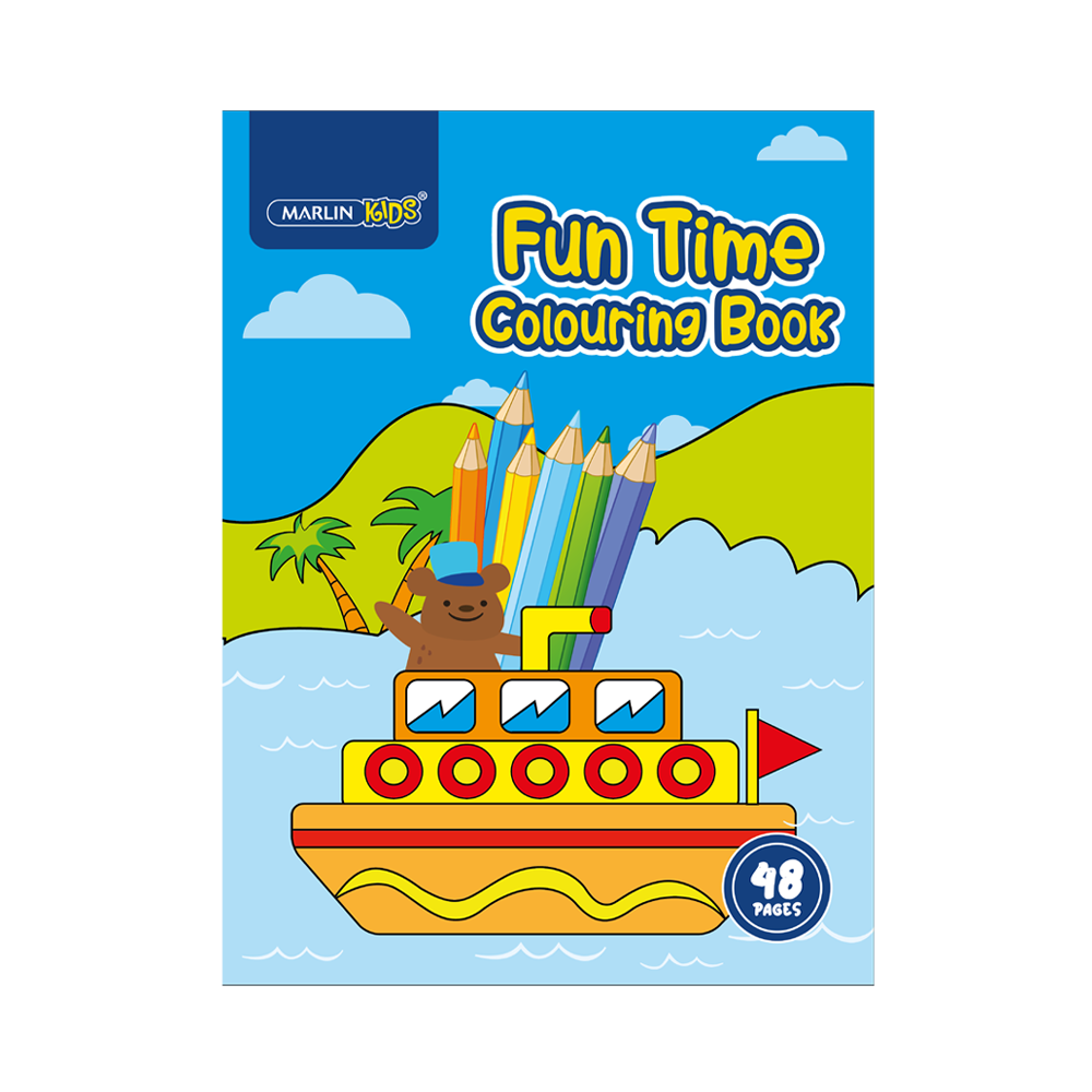 Marlin Colouring Book 48 Pages