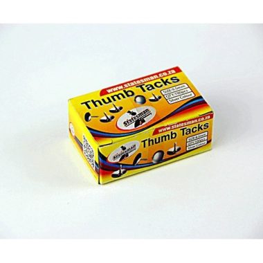 Statesman Drawing Pins (Thumb Tacks) 100PC