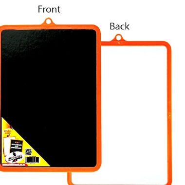 A4 Whiteboard/Chalkboard 2 in 1 Plastic Frame ( SPECIAL BUY 1 GET 1 FREE)