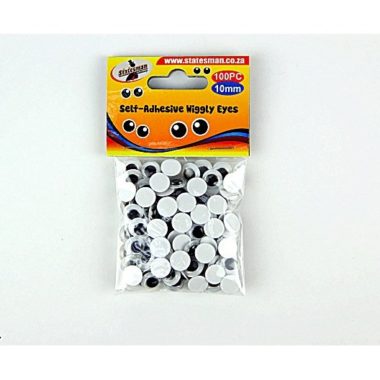 Wiggley Eyes 100pc