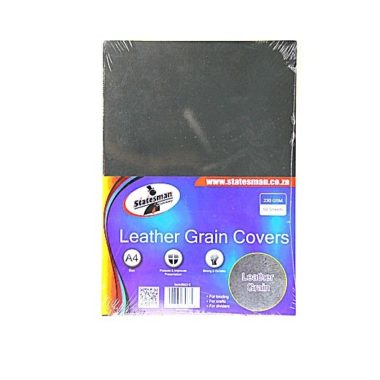 Binding Covers Leather Grain 50 Pack (230 GSM)
