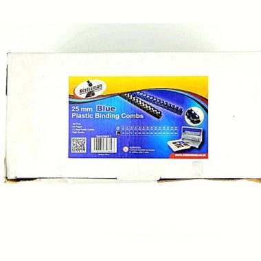 Binding Combs Blue 25mm 50 Pack