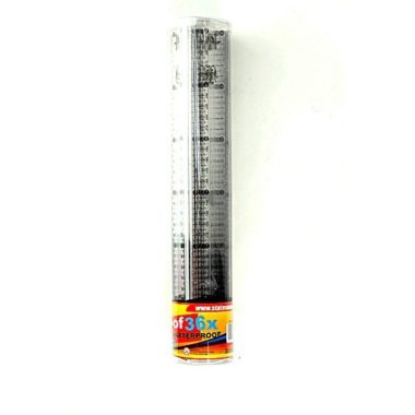 Statesman 30cm Shatterproof Clear Rulers - 36 Pack special offer