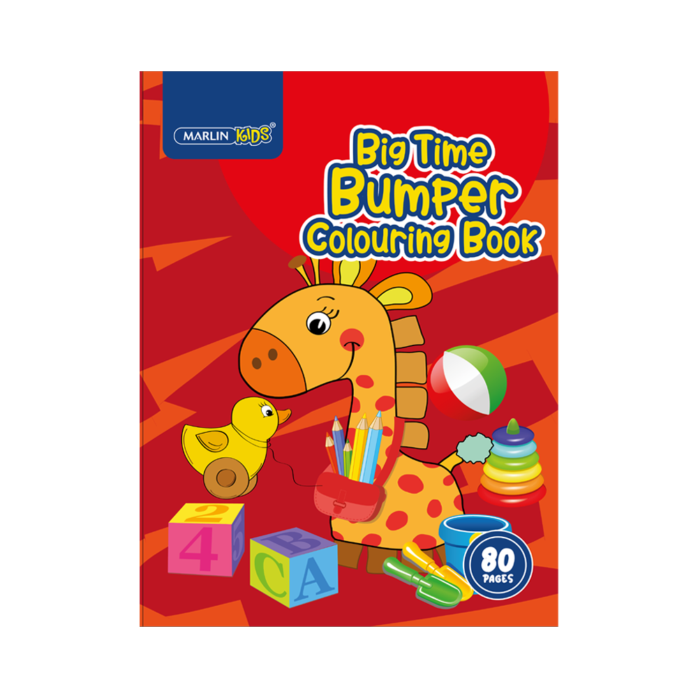 Marlin Super Activity Colouring Book 80 Pages