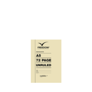 Freedom A5 72 Pages College Exercise Book Unruled