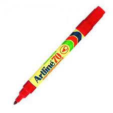 Artline Permanent Marker EK-70 Red