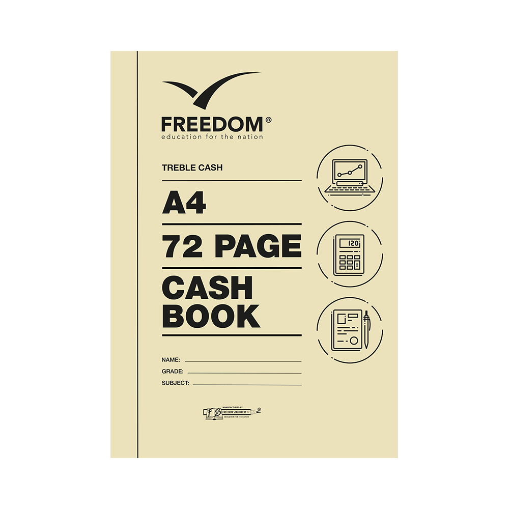 Freedom A4 72 Pages College Exercise Cash Book