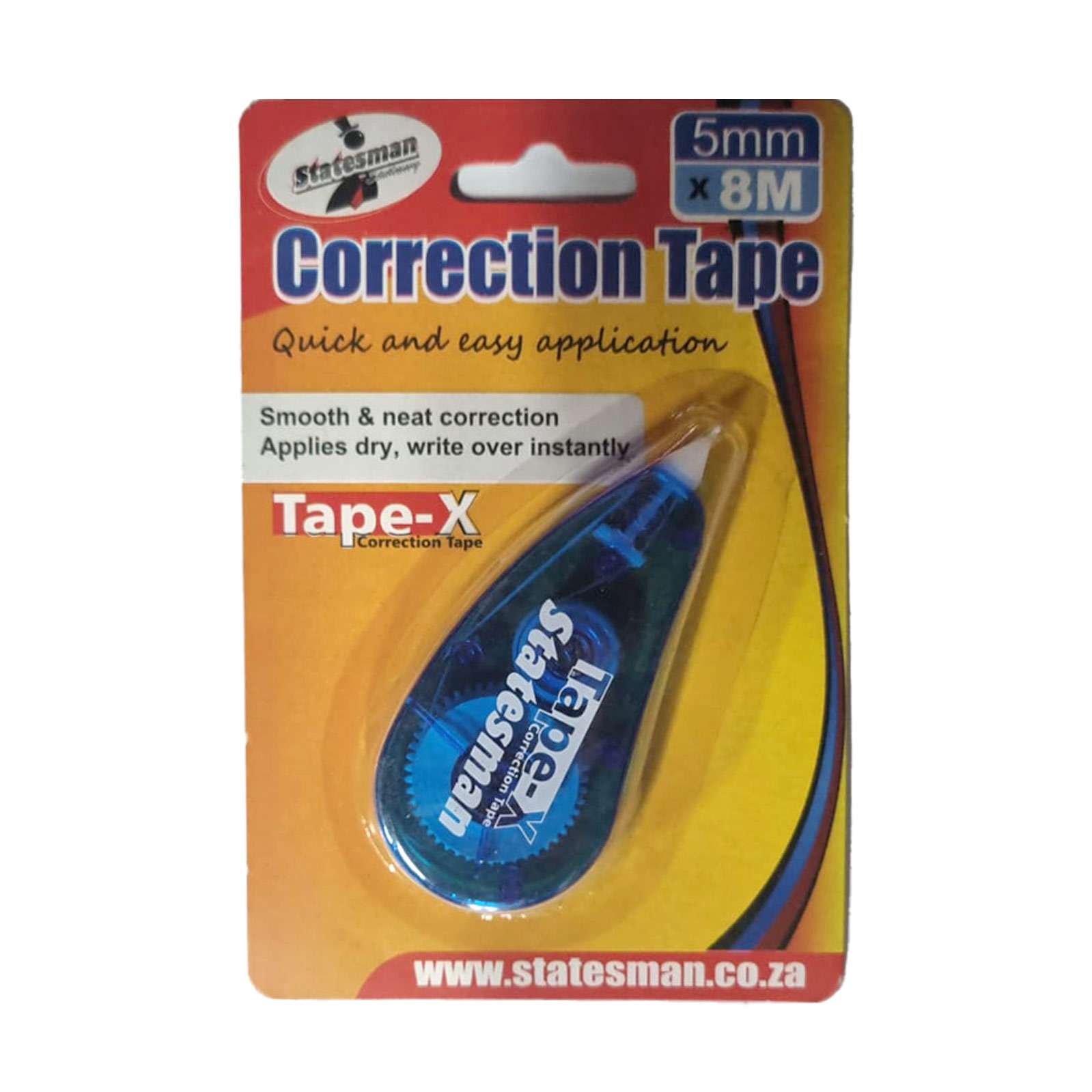Statesman Correction Tape 5x8M