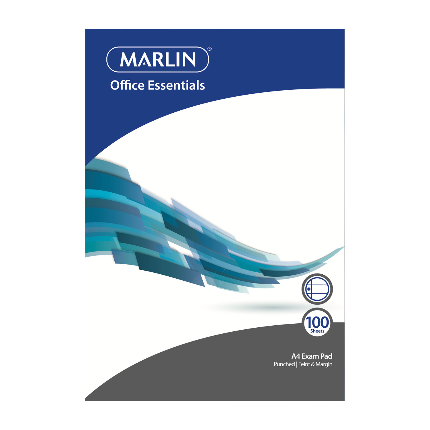 Marlin Exam Pad 100 Pages College Exercise Book