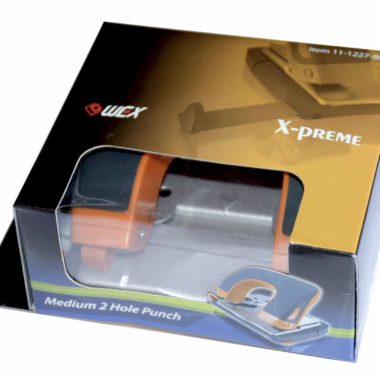 Punch 2 Hole Plastic and Metal Base Soft Grip