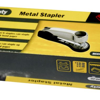 Wex Heavy Duty Full Strip Chrome Stapler - 20/30 Sheets