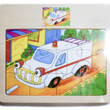 Puzzles Wooden 12pc