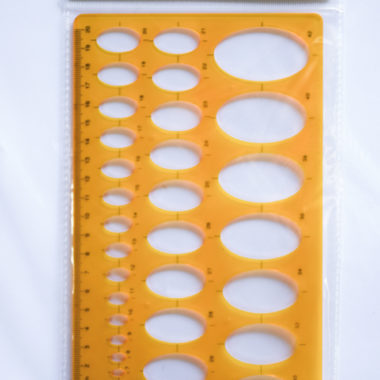 Technical Drawing Stencil - Oval