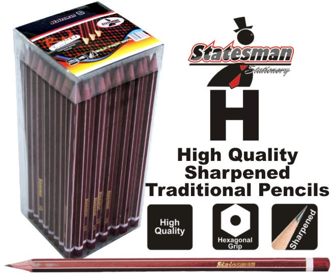 Statesman H Pencils 100's