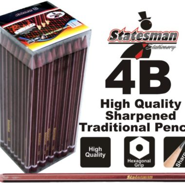 Statesman 4B Pencils 4B 100's
