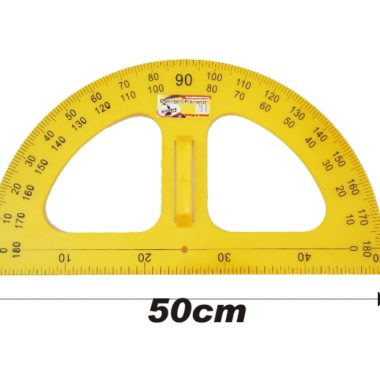 Chalkboard Instrument Protractor Plastic (50cm)