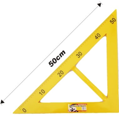 Chalkboard Instrument Set Square 45 Degree Plastic (50cm)
