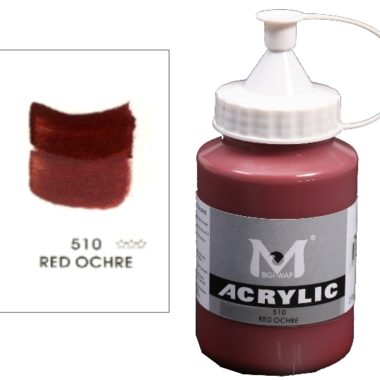Number 510 Red Ochre Professional Acrylic Paint