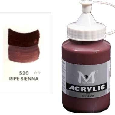 Number 520 Ripe Sienna Professional Acrylic Paint