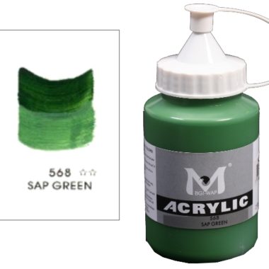 Number 568 Sap Green Professional Acrylic Paint