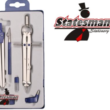 Statesman Technical Drawing Compass Set 6PC