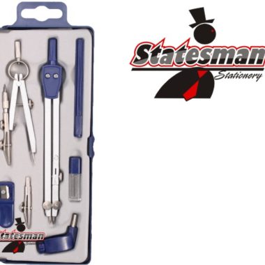Statesman Technical Drawing Compass Set 7PC
