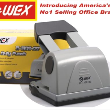 Wex Heavy Duty 2-Hole Puncher - 80/100 Pages