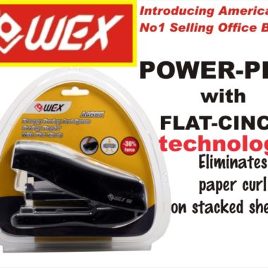 Wex Energy Saving Soft Touch Stapler