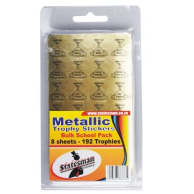 Trophy Gold Stickers Pack Of 192