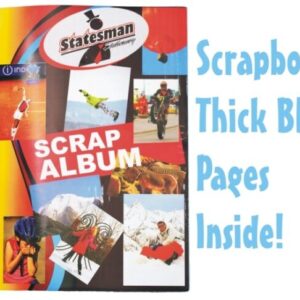 Statesman Scrap Album Blue Pages