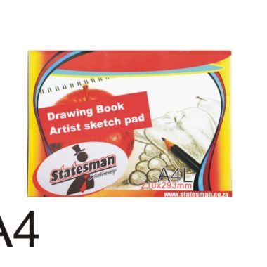 Statesman A4L Drawing Book 12 Pages