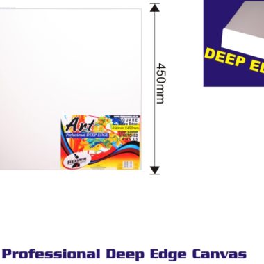 Canvas 450mm X 450 mm Square Deep Edge Stretched (6183)