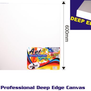 Canvas 600mm Square Deep Edge Stretched (6190)