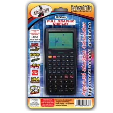 Calculator Graphing Statesman Brand  Scientific   335 Functions -  High School Students