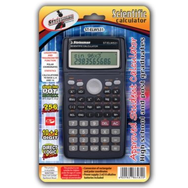 Statesman Scientific Calculator EL 531 240 Functions - Equivalent To Sharp EL531 - BLACK FRIDAY SPECIAL