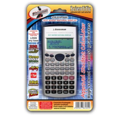 Calculator Scientific  Statesman Brand FX-82 249 Functions - Equivalent To Casio
