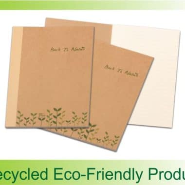 A5 Back to Nature Eco-friendly Notebook