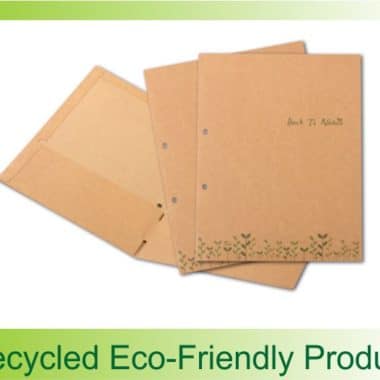 Back to Nature Eco-friendly A4 File