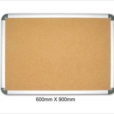 Cork Board WEX Aluminium Frame 600mm X 900mm