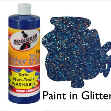 Glitter Paint 500ml Purple Large