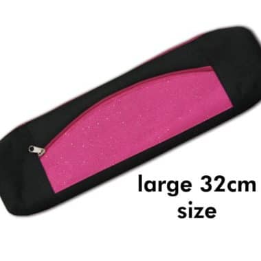 Pencil Case Pink Glitter 30cm
