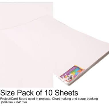 Project Boards A1 – 10 Sheets White
