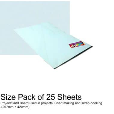 Project Boards A3 -25 Sheets Blue