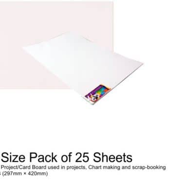 Project Boards A3 - 25 Sheets White