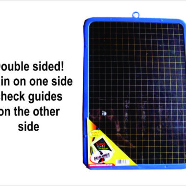 A4 Chalkboard Double Sided Plastic Frame - *** BUY 1 GET 1 FREE ***