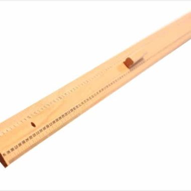 Chalkboard Instrument Ruler 1 Meter Beechwood