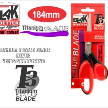 Blak Brand 184mm Medium Titanium Scissor