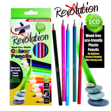 Statesman Revolution Colour Pencils 12's Eco Friendly - Special Offer !!!