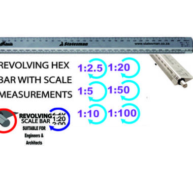 Blak Brand Aluminum Rota Scale Ruler - Special Offer !!!